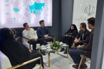 بازدید نمایندگان پژوهشگاه استاندارد از چهاردهمین نمایشگاه فناوری نانو